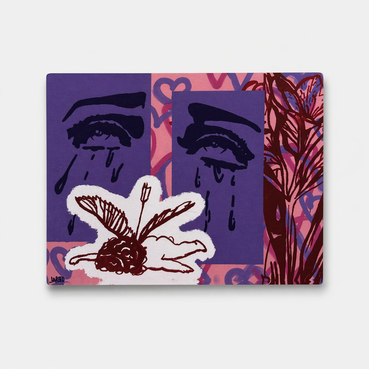 HOPELESS ROMANTIC STICKER