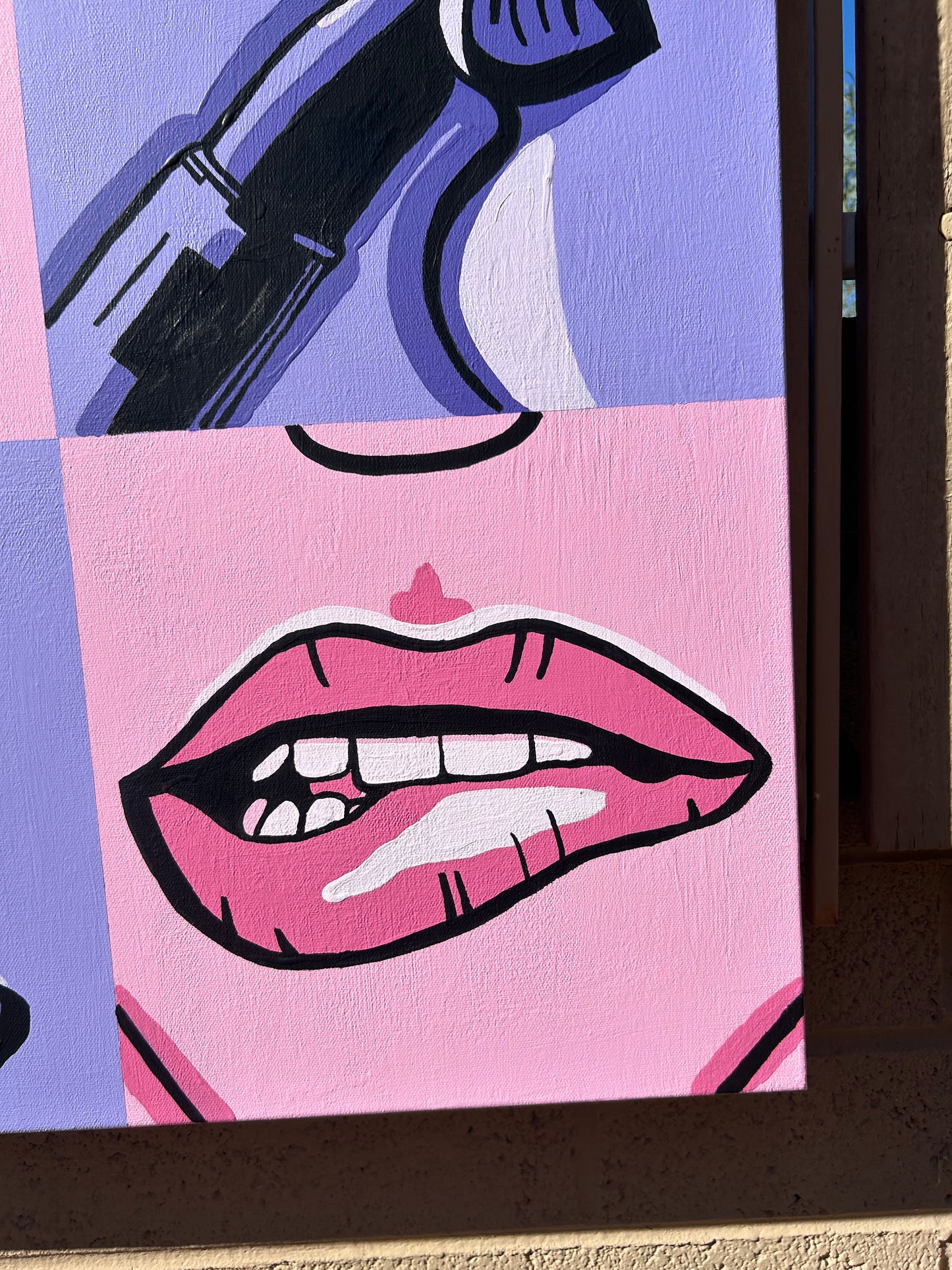 “KISS ME ON THE LIPS”