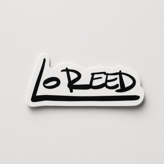 LO REED STICKER