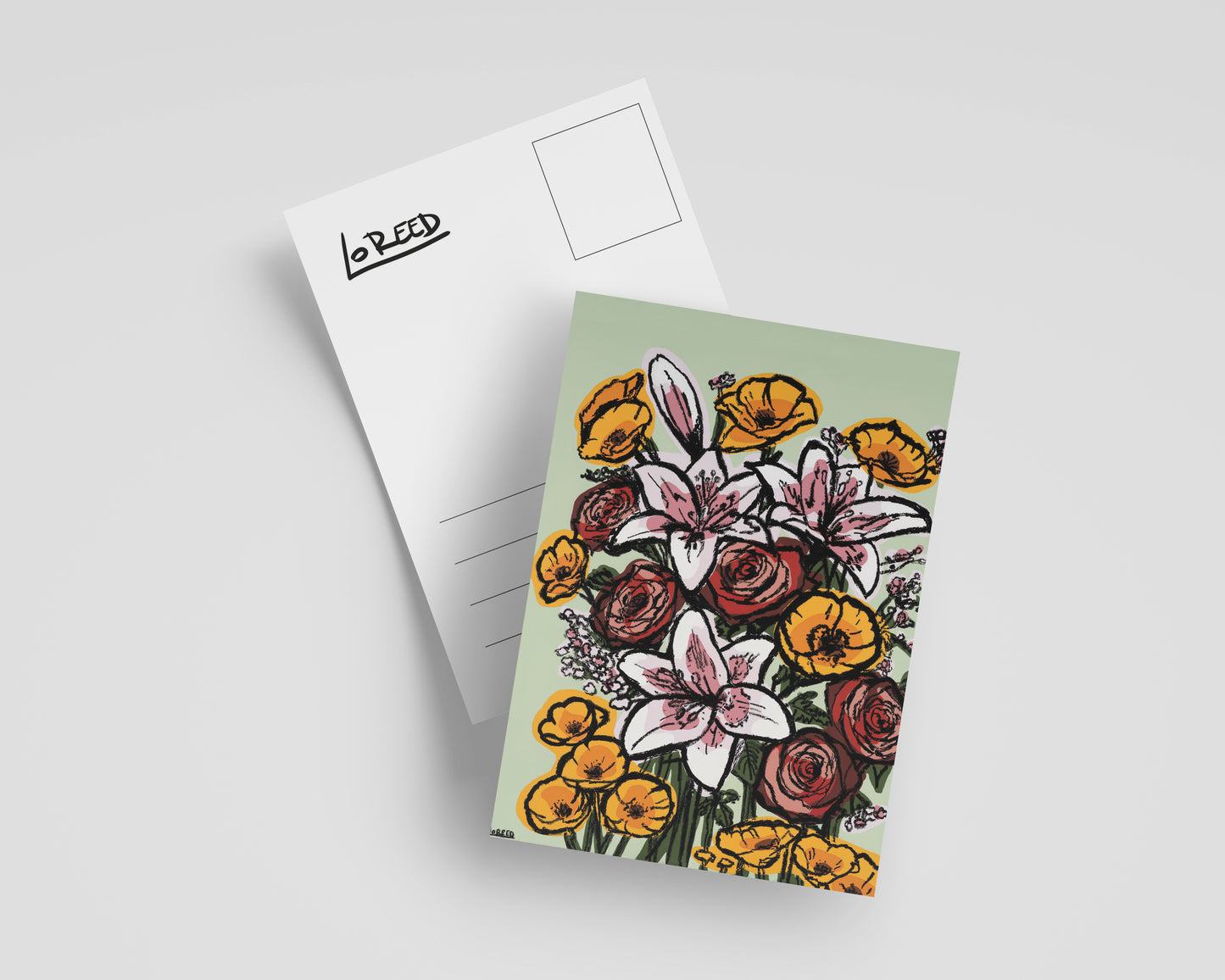 FOREVER FLOWERS II POSTCARD