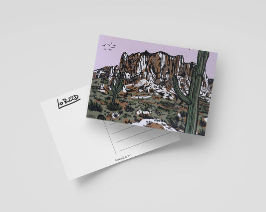 LOST DUTCHMAN POSTCARD